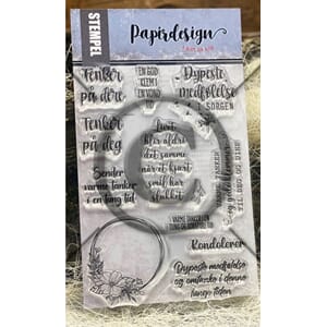 Papirdesign - Varme tanker Clear Stamps