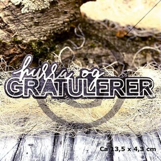 Papirdesign - Gratulerer 30 Dies