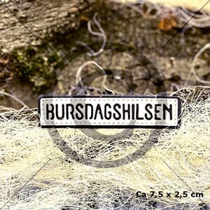 Papirdesign - Bursdagshilsen 3 Dies