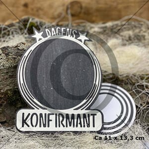 Papirdesign - Dagens konfirmant Dies