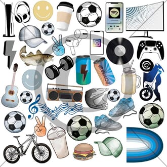 Papirdesign: Gutteklipp - Verdifull