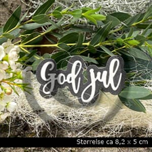 Papirdesign - God jul 21 dies