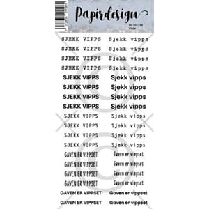 Papirdesign - Vipps klistremerker
