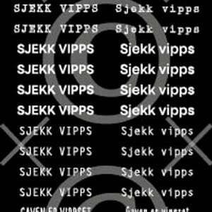 Papirdesign - Vipps 2 klistremerker