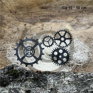 Papirdesign - Tannhjul 3 dies