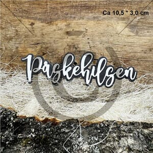 Papirdesign - Påskehilsen 4 dies