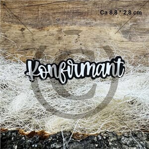 Papirdesign - Konfirmant 34 dies
