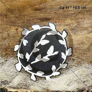 Papirdesign - Gåsunger krans dies