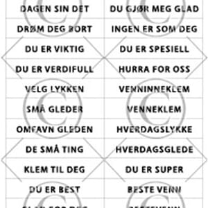 Papirdesign - Digger deg klistremerker