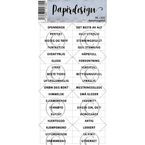 Papirdesign - Betydningsfull klistremerker