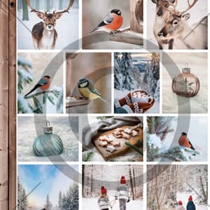 Papirdesign - Utetid Motivark, A4