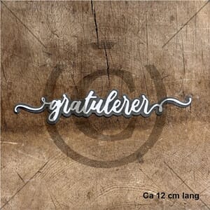 Papirdesign - Gratulerer 29 dies