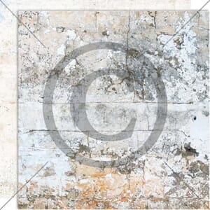 Papirdesign: Betongvegg - Fryd og glede