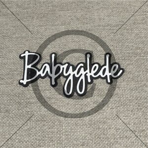 Papirdesign - Babyglede dies