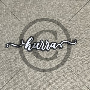 Papirdesign - Hurra dies