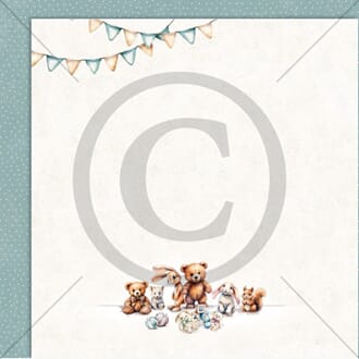 Papirdesign: Du er best - Små søte venner