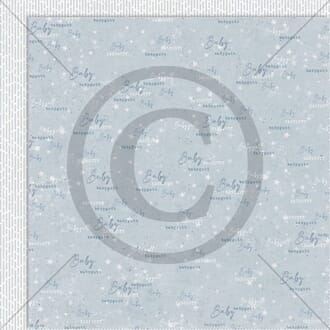 Papirdesign: Vakreste babygutt - Små søte venner