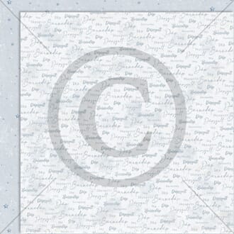 Papirdesign: Nydelige dåpsgutt - Små søte venner