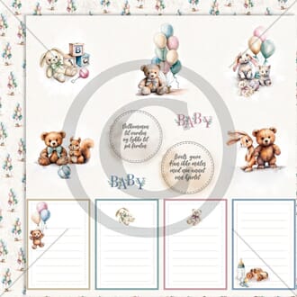 Papirdesign: Søtnoser - Små søte venner