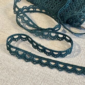 Papirdesign - Grønn blonde, bredde 10 mm, selges pr m