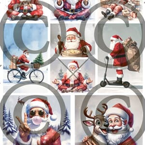 Papirdesign - Tullenisse Motivark, A4