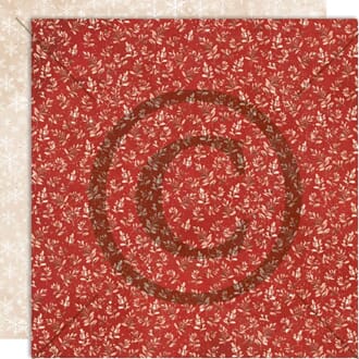 Papirdesign:  Julen hjemme - Julekveld