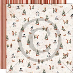 Papirdesign: Barnas jul - Julekveld