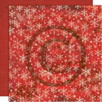 Papirdesign: Snødryss - Julekveld