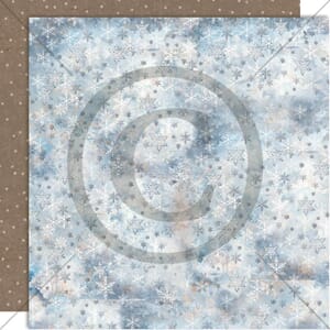 Papirdesign: Snøstorm - Vinterglede