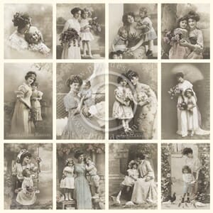 Pion: Mother's day - From Grandma's Attic, tinted 12x2 inch