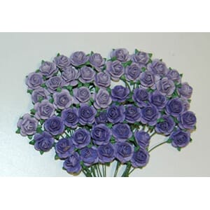 Papirdesign: Roser - Lys lilla