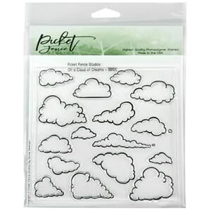 Picket Fence Studios: On A Cloud Of Dreams Stamp Set