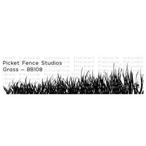 Picket Fence Studios: Grass Stamp Set
