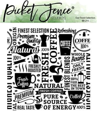 Picket Fence Studios - Our Finest Selection 6x6 Clear Stamps