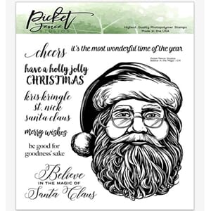 Picket Fence Studios Believe in the Magic Clear Stamps