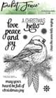Picket Fence Studios - A Christmas Hello 4x6 Clear Stamps