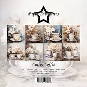 Paper Favourites - Cup of Coffee 6x6 Inch Paper Pad