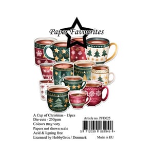 Paper Favourites - Die-Cuts A7 A Cup of Christmas
