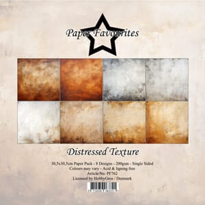 Paper Favourites - Distressed Texture 12x12 Inch Paper Pad