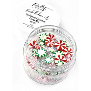 Picket Fence - Embellishments Traditional Christmas Candy Mi