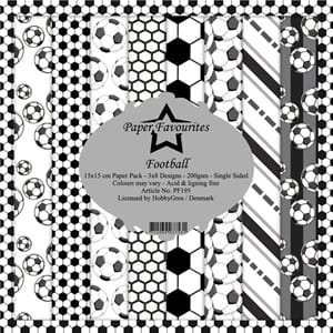 Paper Favourites - Football 6x6 Inch Paper Pack