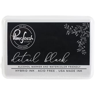 Pinkfresh Studio: Detail Black Hybrid Ink Pad