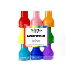 Picket Fence - Paper Pouncers Bright Rainbow