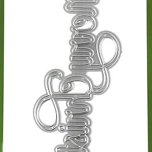 Picket Fence Studios - Slim Line Merry Christmas Word Dies