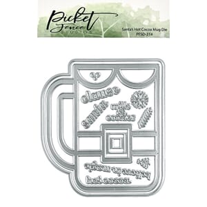 Picket Fence Studios - Santa's Hot Cocoa Mug dies
