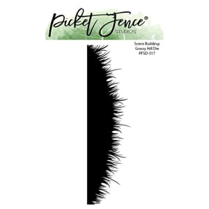 Picket Fence Studios - Grassy Hill 2x6 Inch Metal Dies