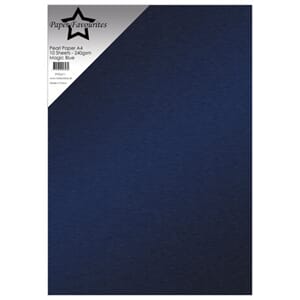 Paper Favourites - Magic Blue A4 Pearl Paper 240gsm