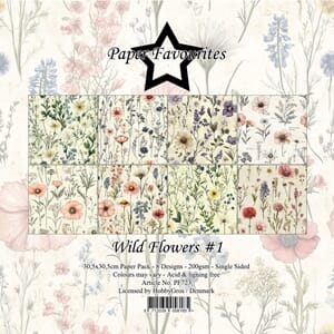 Paper Favourites - Wild Flower 12x12 Inch Paper Pack