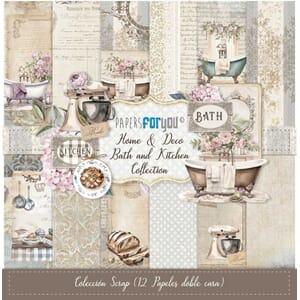 Papers for You - Home&Deco Bath and Kitchen Scrap Paper Pack
