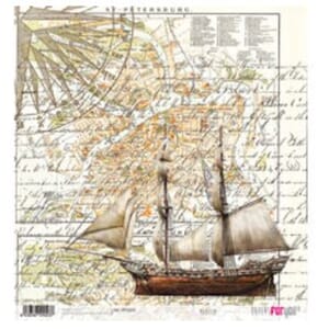 Papers For You - Maritim Rice Paper, 12x12 inch